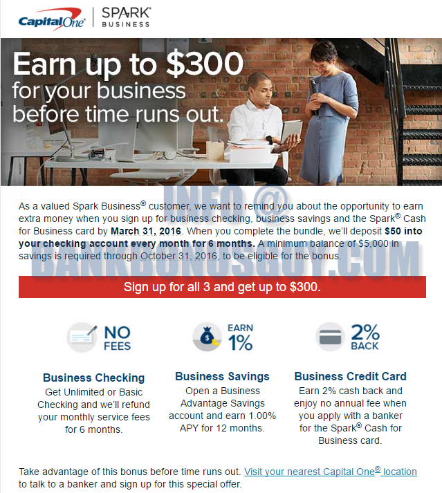 Capital One Business Checking Review 800 Promotion! Bank Deal Guy