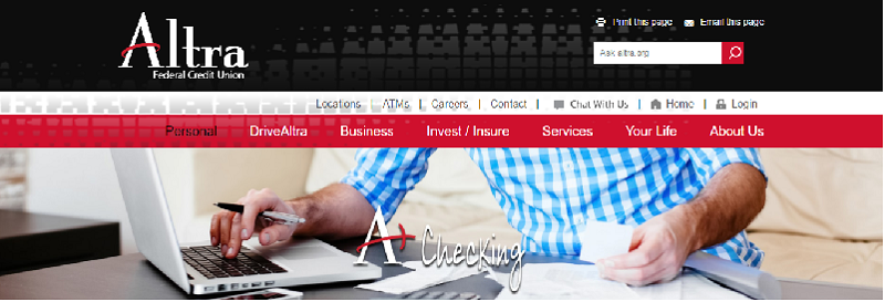 Altra Federal Credit Union A Checking Account 2 50 APY Up To 