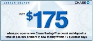 chase savings coupon 300