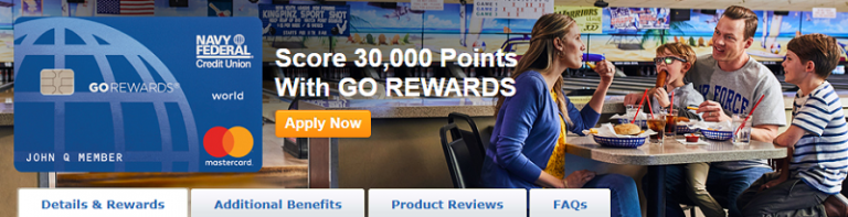 NAVY FEDERAL CREDIT UNION GO REWARDS CREDIT CARD