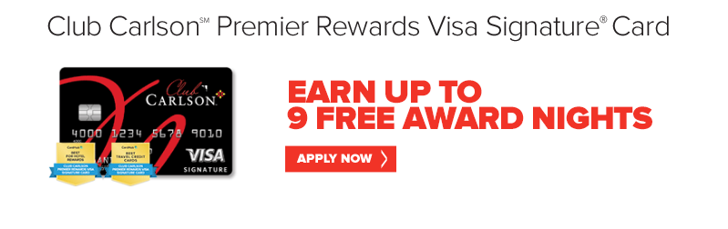 Club Carlson Premier Reward Card Bonus