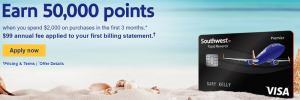 Southwest Rapid Rewards Premier Credit Card