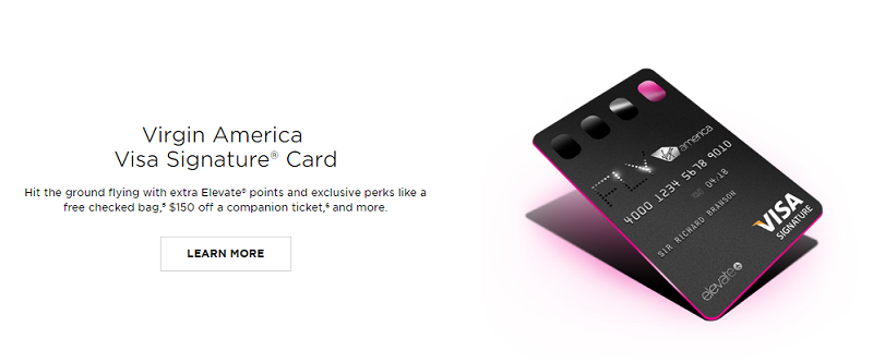 Virgin America Visa Signature Card