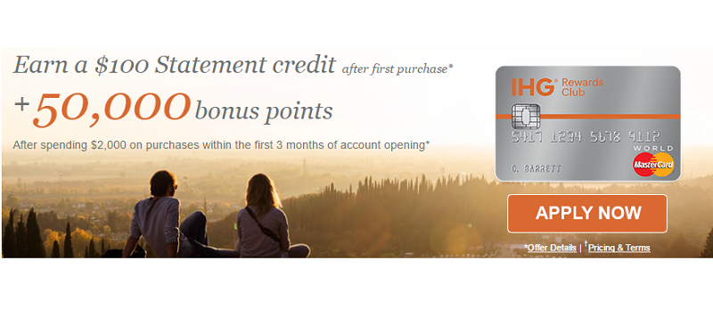 IHG Rewards Club Select Credit Card