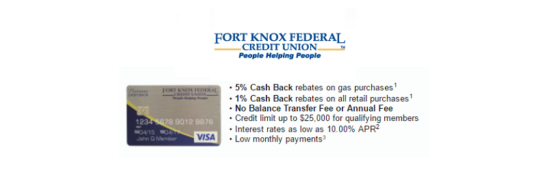 Fort Knox Federal Credit Union Platinum Card