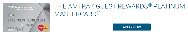 Amtrak Guest Rewards Platinum Mastercard