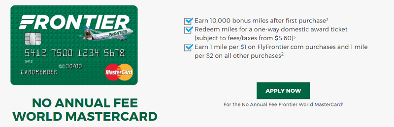 Frontier Airlines World MasterCard