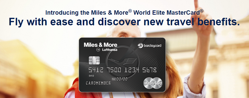 Barclaycard Lufthansa Miles & More World Elite MasterCard