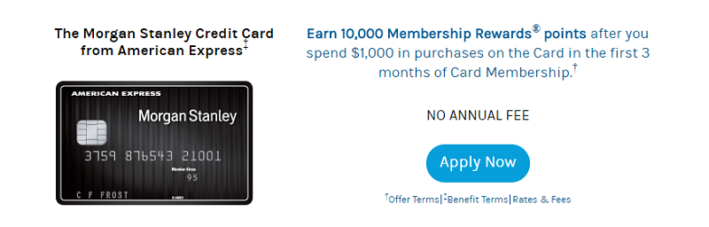 The Morgan Stanley Credit Card from American Express