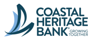 Coastal Heritage Bank 9-Month Certificate of Deposit Account