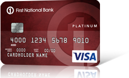 First National Bank Platinum Edition Visa Card $25 Bonus + No Annual Fee