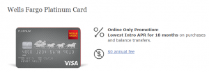 Wells Fargo Platinum Card Review
