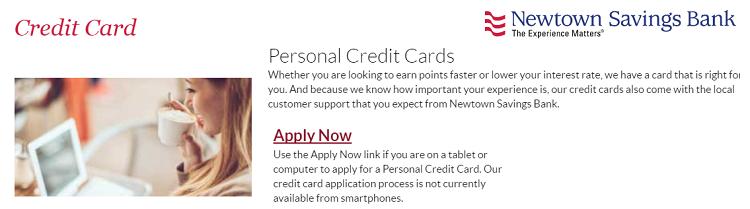 Newton Savings Bank World Rewards Card