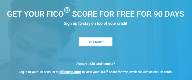 Fico Score For Citibank Credit Card Citi Credit Score Offer: Get Your FICO Score For Free For 90 Days