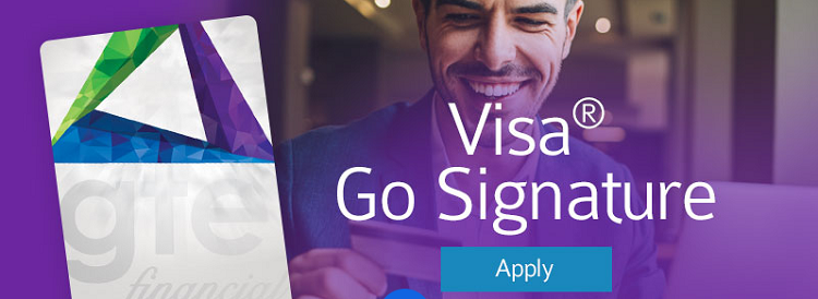GTE Financial Go Signature Visa Card