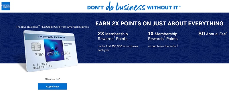 American Express Blue Business Plus Card Review: 2X On All ...