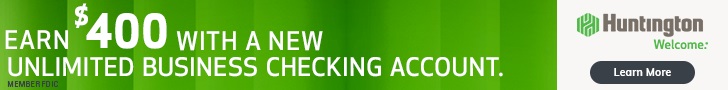 Huntington Unlimited Business Checking - Bank Deal Guy