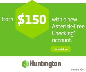 Huntington Asterisk Free Checking 300
