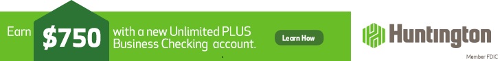 Huntington bank business account promo