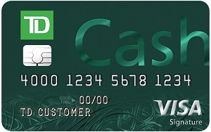 TD Cash Credit Card Bonus