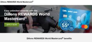 mastercard dillons groceries