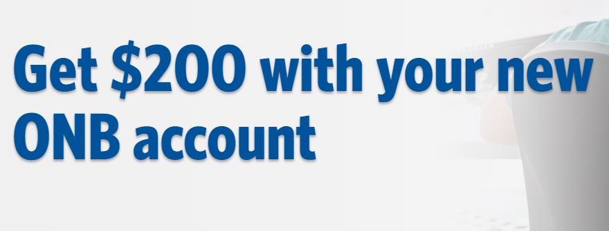 Old National Bank $200 Bonus