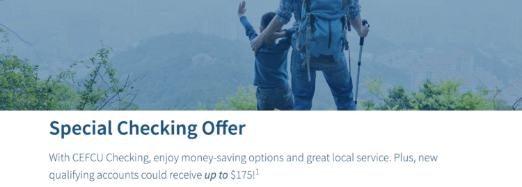 Citizens Equity First Credit Union CEFCU 175 Checking Bonus Citizens Equity First Credit Union CEFCU 175 Checking Bonus