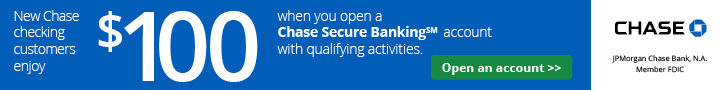 Chase Secure Banking Coupon