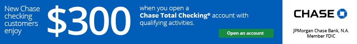 Chase Total Checking Bonus 