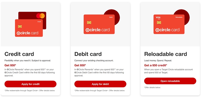 target circle card bonus