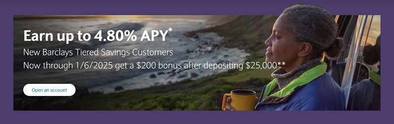 Barclays Tiered Savings Bonus