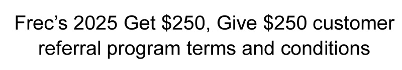 Frec Referral Bonus