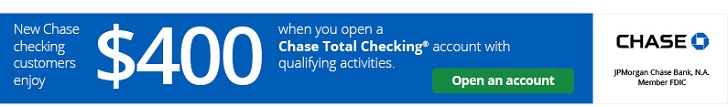 Chase Total Checking Bonus Banner