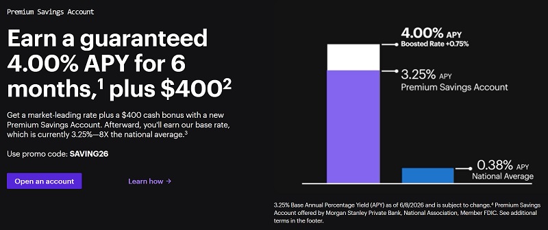ETRADE Premium Savings Bonus